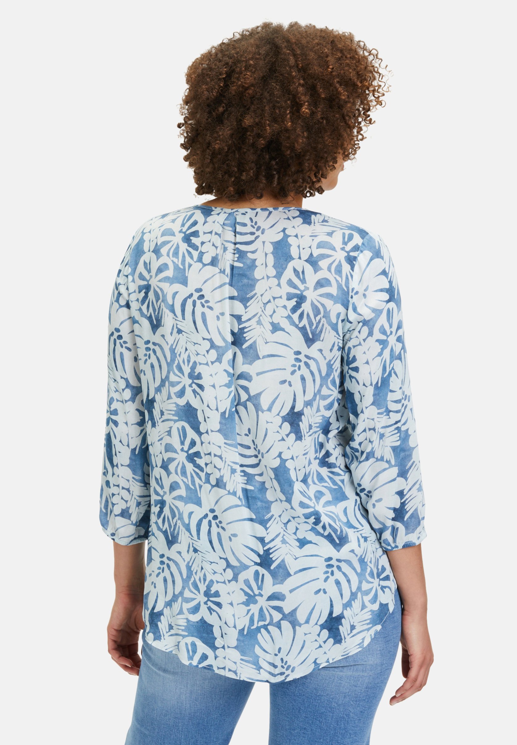 Cartoon blusenshirt blau Clearance